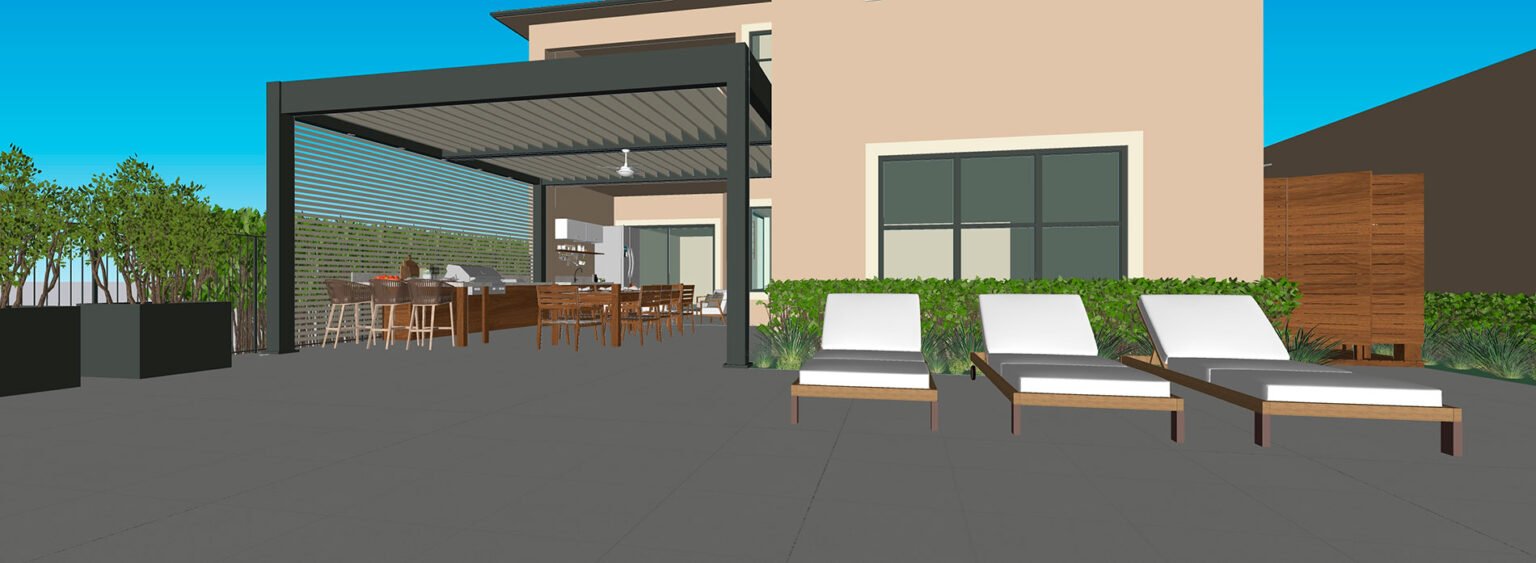 Fractal Architects - Delray Beach, FL - Backyard Renovation