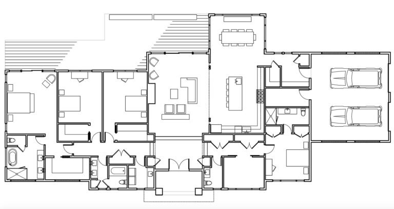 Fractal Architects - Prairie Inspired Ranch