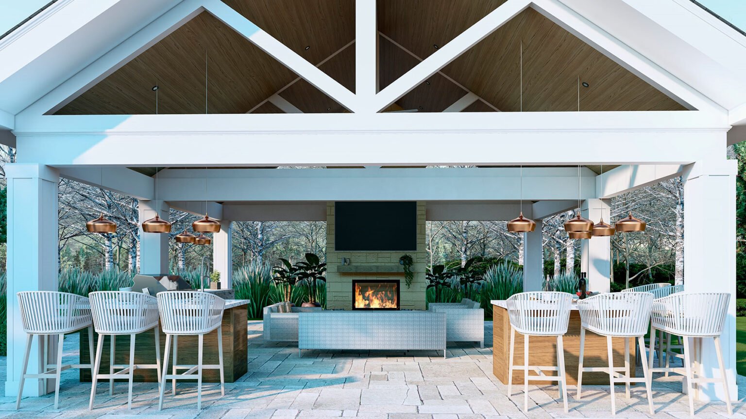 Fractal Architects - September LN - Pool Cabana